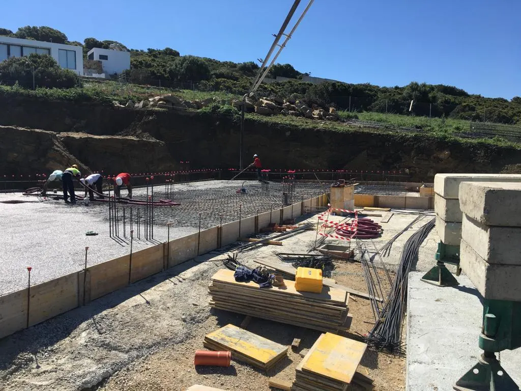 Construcción de un chalet en Atlanterra, Tarifa (foto 3)